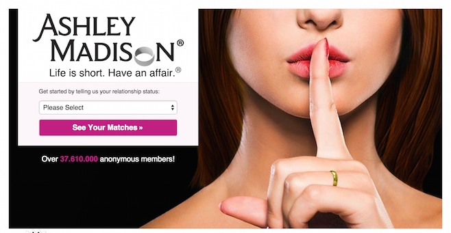 Ashley Madison - hackers publicam dados de 32 milhões de utilizadores