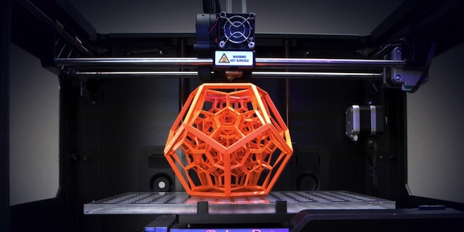 Mercado de impressão 3D cresce 30 por cento em 2015