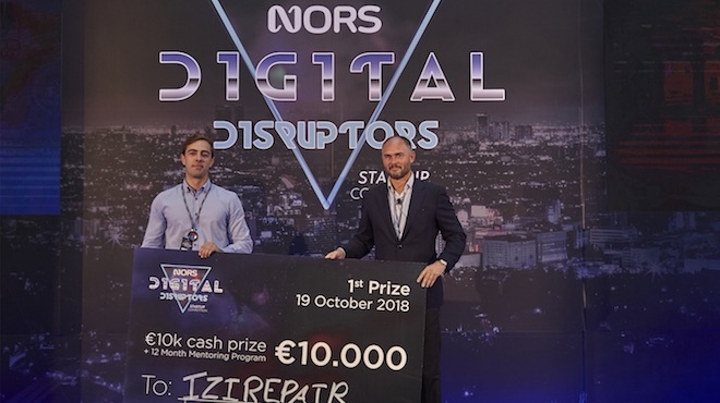 Portuguesa IZIRepair vence concurso de startups do Grupo Nors