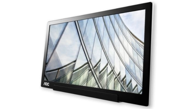 AOC lança monitor portátil de 15,6 polegadas