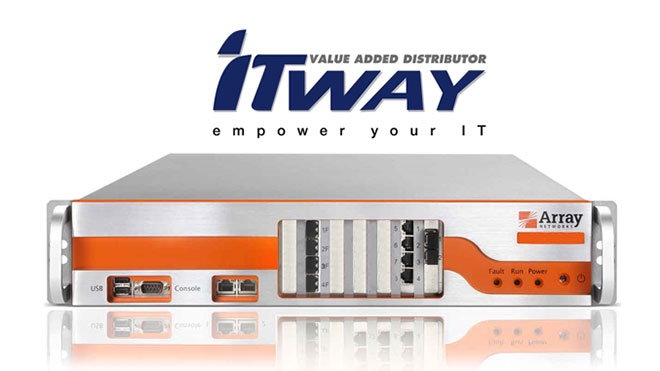Itway VAD assina Acordo de Distribuição das soluções Array Networks