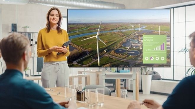 Sharp NEC apresenta monitores para salas de reunião e instalações signage no retalho