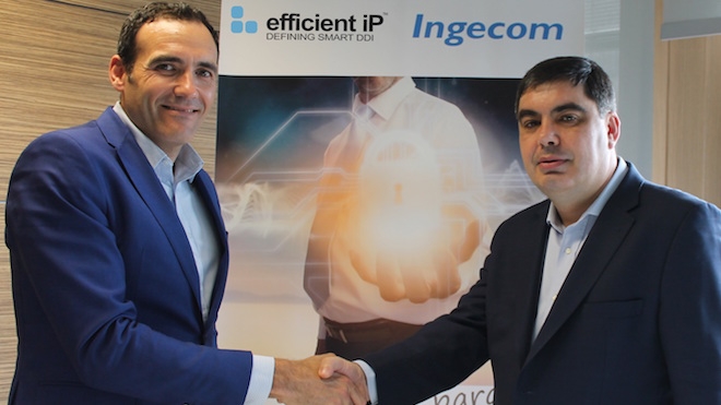 Ingecom assina acordo de distribuição com a Efficient IP para Portugal