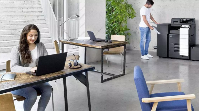Uma impressão sustentável e segura. É possível com a Konica Minolta, há 150 anos na vanguarda da inovação