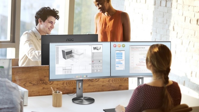 AOC lança monitor 4K para profissionais