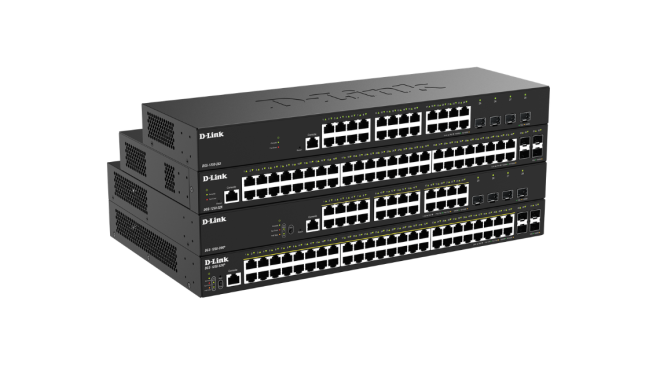 D-Link reforça gama de switches Smart com uplinks a 10GbE