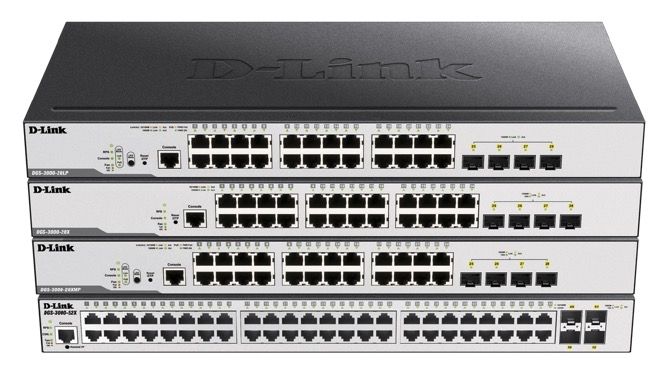 D-Link disponibiliza novos switches com gestão de classe empresarial para PMEs