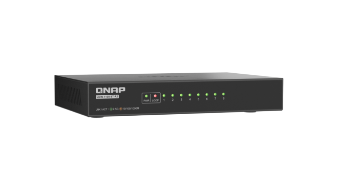 QNAP lança novo switch não-gerido para redes domésticas e profissionais
