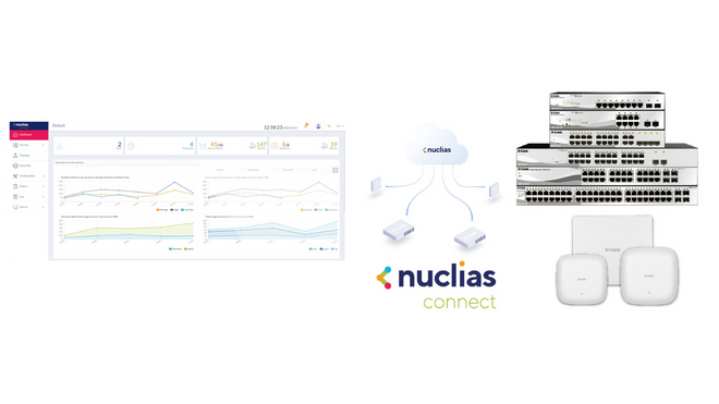 Nuclias Connect da D-Link permite a gestão avançada de ambientes de rede empresarial sem custo