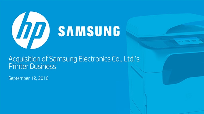 HP compra negócio de printing da Samsung