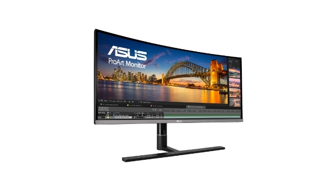 Asus anuncia monitor curvo profissional