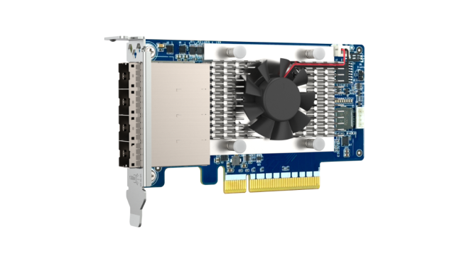 QNAP apresenta nova geração de placas de expansão para NAS empresariais
