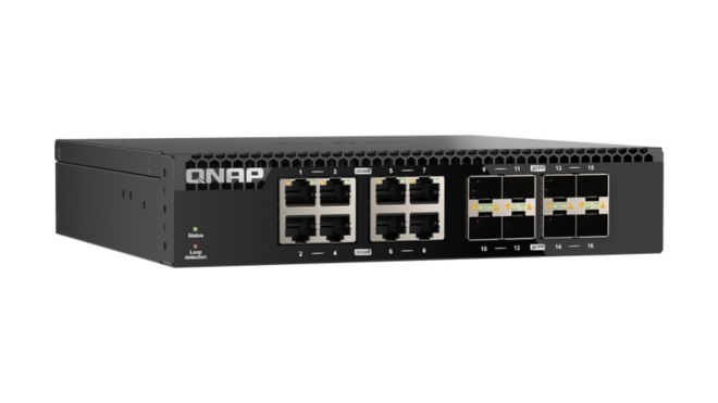 Qnap introduz novos switches com montagem em bastidor