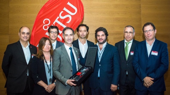 Parceiros premiados no Fujitsu World Tour