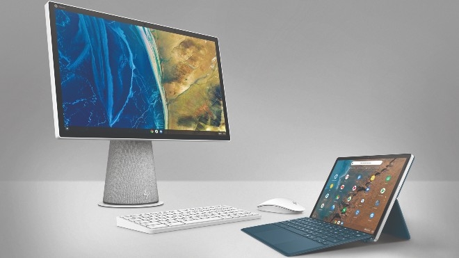 HP anuncia novo ChromeBook e monitor