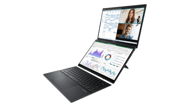 Asus anuncia primeiro portátil OLED de ecrã duplo de 14 polegadas do mundo