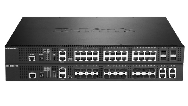 D-Link lança novos switches DXS-3400