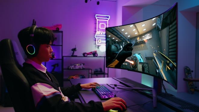 LG lança linha de monitores de gaming mais “imersivos”