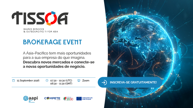 TISSOA Brokerage: Empresas portuguesas de IT encontram a Ásia-Pacífico numa manhã