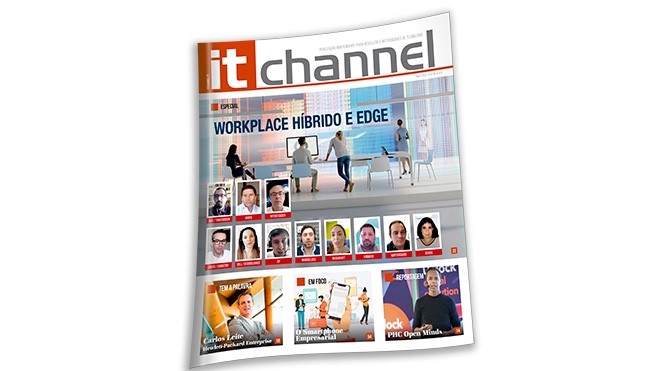 Workplace solutions e smartphone empresarial em destaque na edição de abril do IT Channel