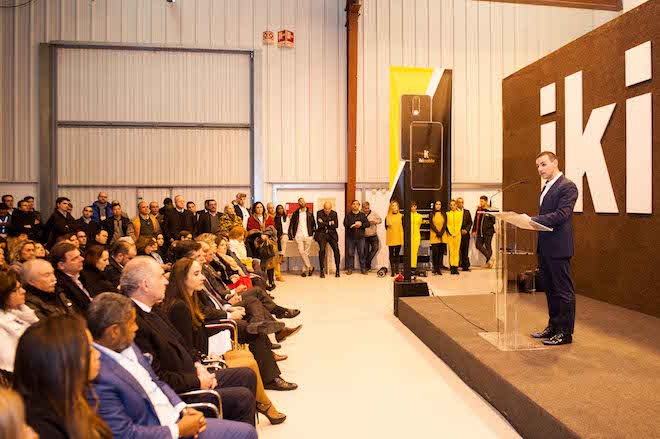 Iki Mobile inaugura a primeira fábrica de telemóveis em Portugal
