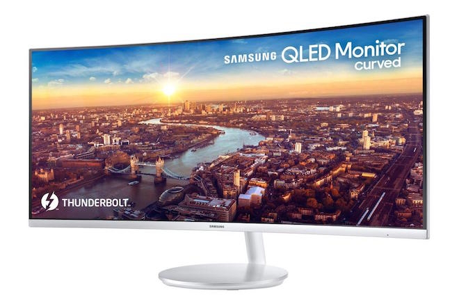 CES 2018: Samsung apresenta monitor curvo QLED com Thunderbolt 3