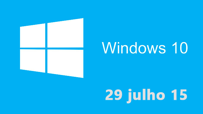 Windows 10 disponível a 29 de julho