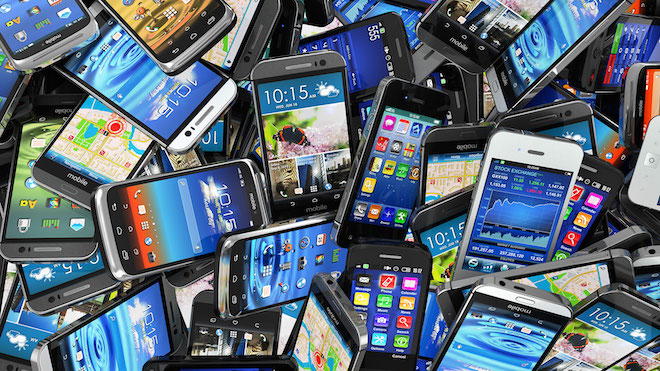 Vendas mundiais de smartphones em níveis recorde