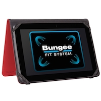 Capas Flip e Folio Stand para tablets de 7” a 10“ com Bungee Fit