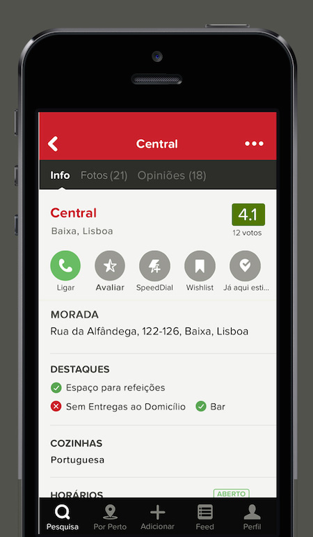 Zomato chega a Portugal