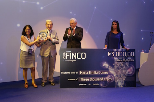 Prémio de inovação “Chairman s Award” foi atribuído no Congresso FINCO 14