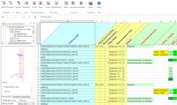 EEC: Eplan Engineering Configuration