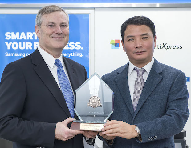 Impressoras da Samsung recebem distinção Line of the Year