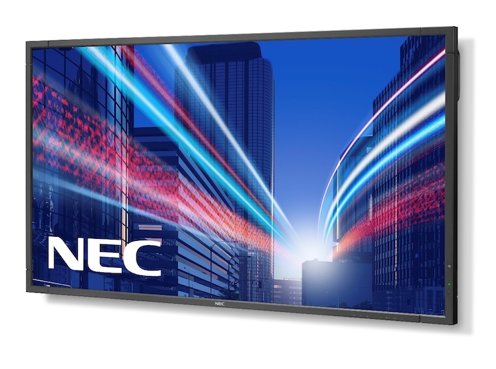NEC com nova série de ecrãs MultiSync E para sinalética digital